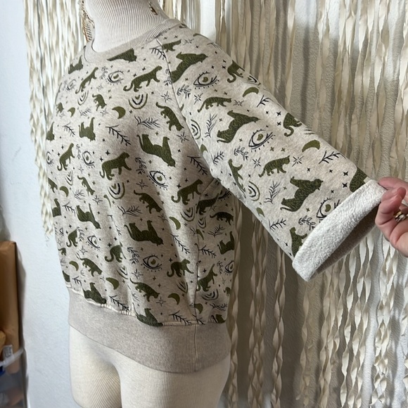 Jackson Rowe Stevie Fleece in Wildcat Print Size XS RARE FIND!! - Picture 3 of 9